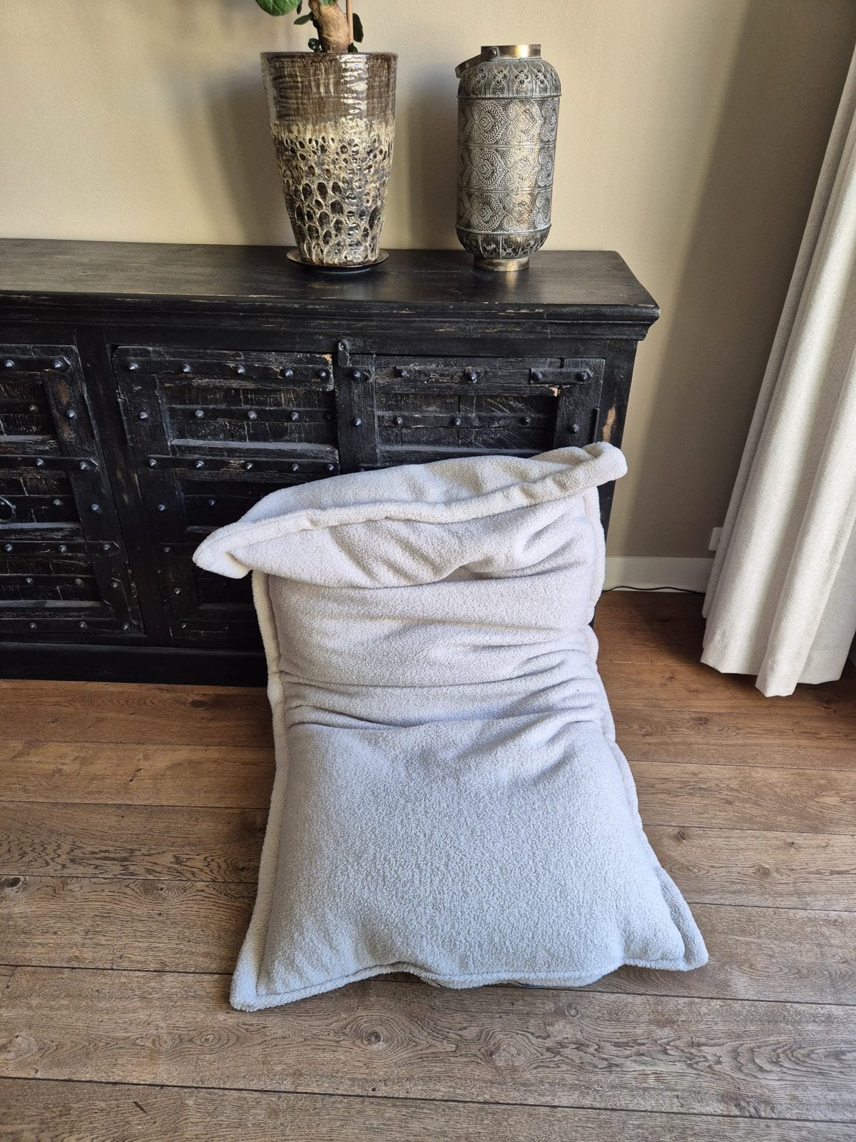 Beige zitzak, Huis en Inrichting, Zitzakken, Ophalen, Beige