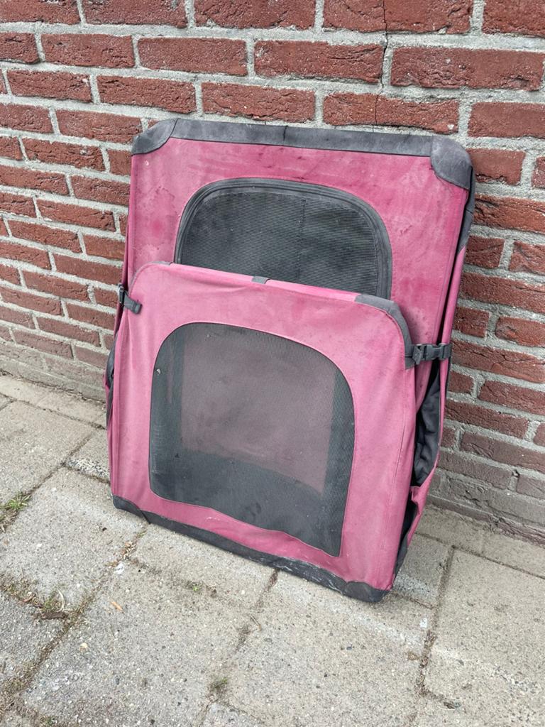Nylon honden bench, Dieren en Toebehoren, Ophalen, Gebruikt, Minder dan 75 cm, Minder dan 65 cm