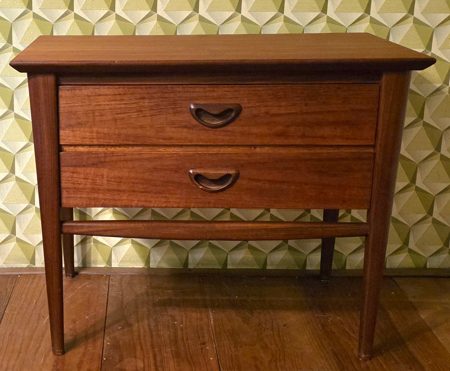 Vintage, design nachtkastje. Louis van Teeffelen, Ophalen of Verzenden, Webé,  Louis van Teeffelen