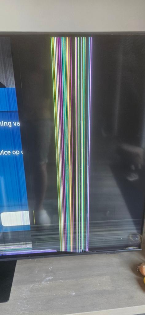 Defecte Samsung QLED 55 inch TV - QE55Q77AATXXN, Audio, Tv en Foto, Televisies, Ophalen, QLED, 100 Hz, Samsung