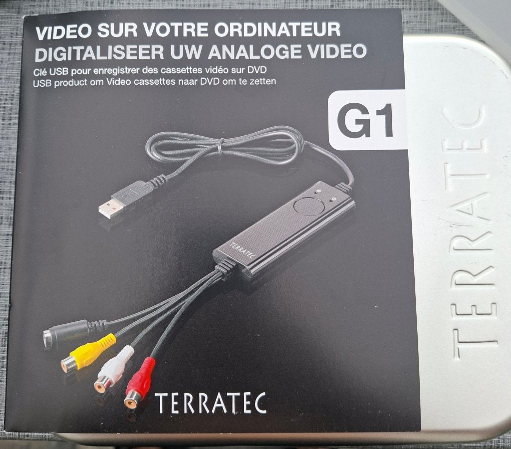 Terratec G1 video-digitaliseerder, Computers en Software, Capture cards, Ophalen of Verzenden, Nieuw