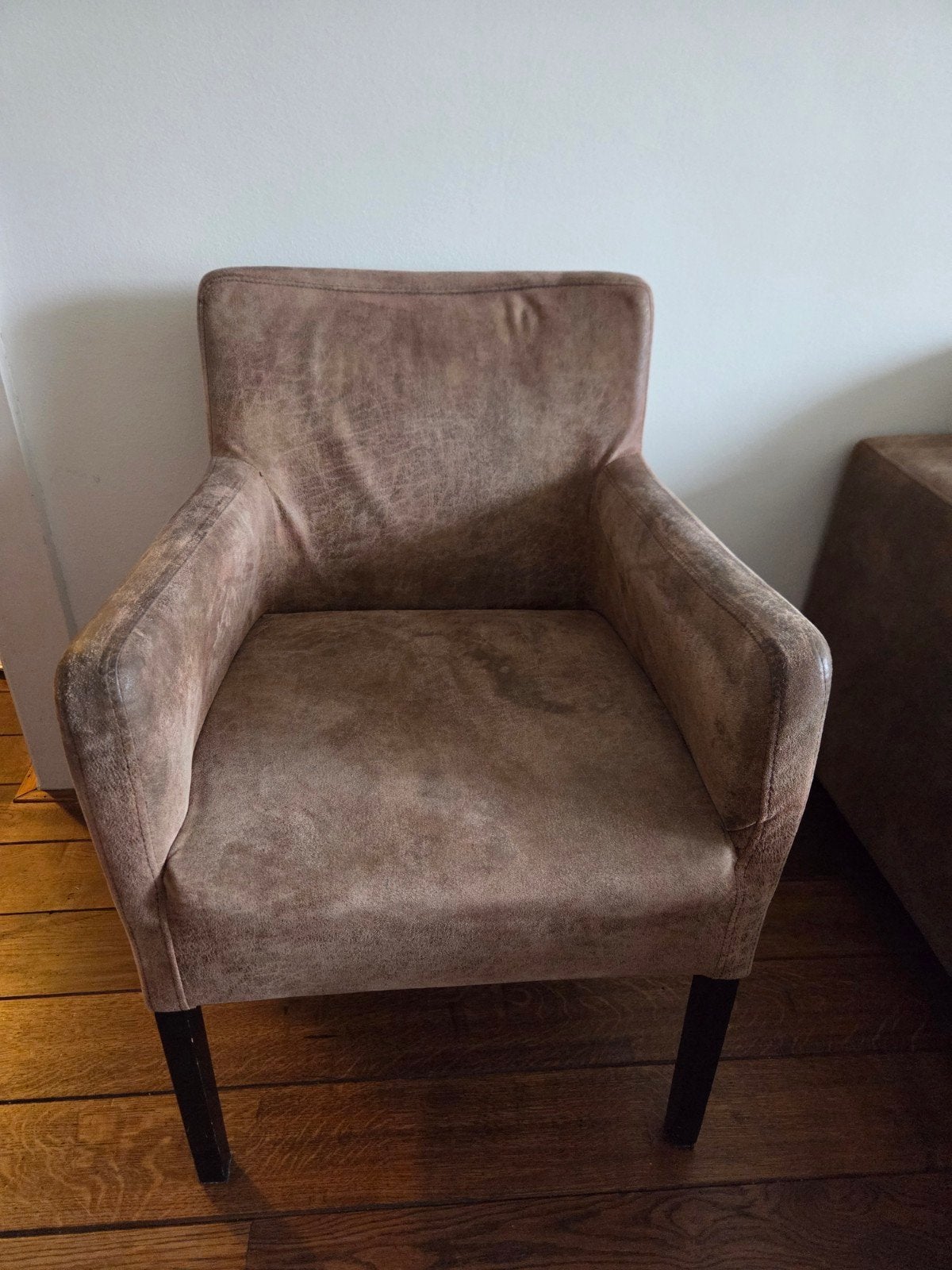Twee eetkamerstoelen, Ophalen, Gebruikt, Minder dan 75 cm, 50 tot 75 cm
