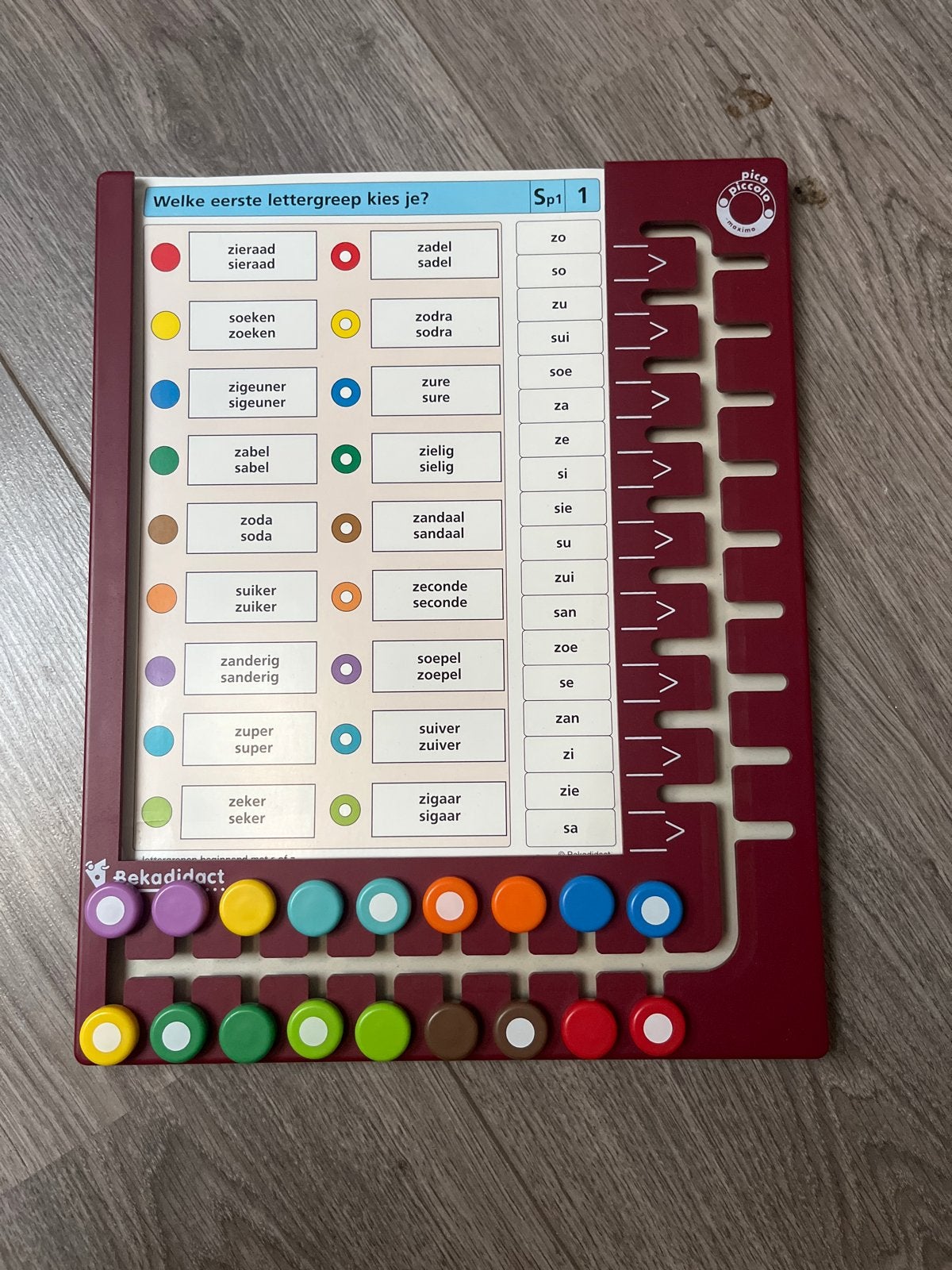 Pico Piccolo Rekadidact, Ophalen of Verzenden, Zo goed als nieuw, Taal en Lezen
