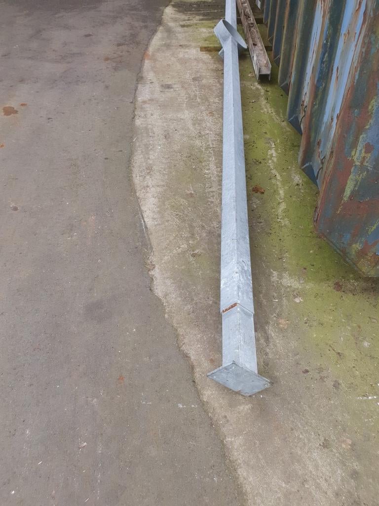 Koker 100x100 verzinkt staal, Doe-het-zelf en Verbouw, Metalen, Ophalen, Hoogovens, Info@hoogovens.nl, Velzen