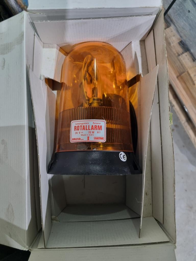 Nieuwe Zwaailamp ROTALARM 24V 70W H1 in doos, Auto-onderdelen, Ophalen of Verzenden, Nieuw