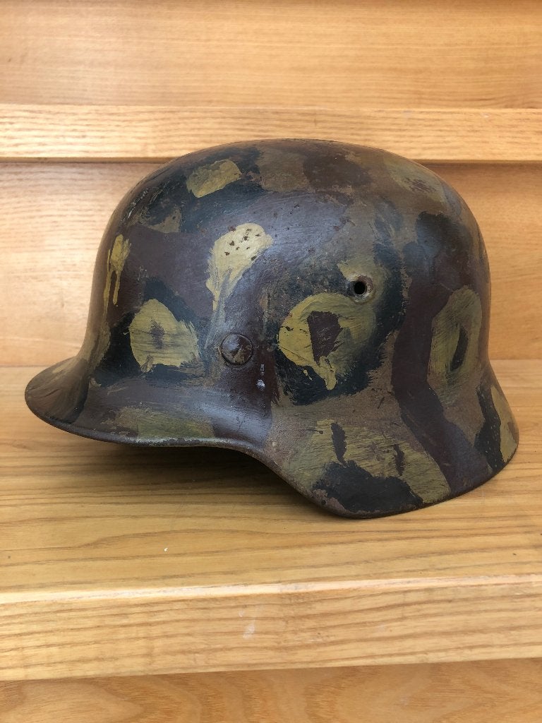 Helm uit erfenis, Verzamelen, Militaria | Tweede Wereldoorlog, Ophalen of Verzenden, Nederland, Helm of Baret