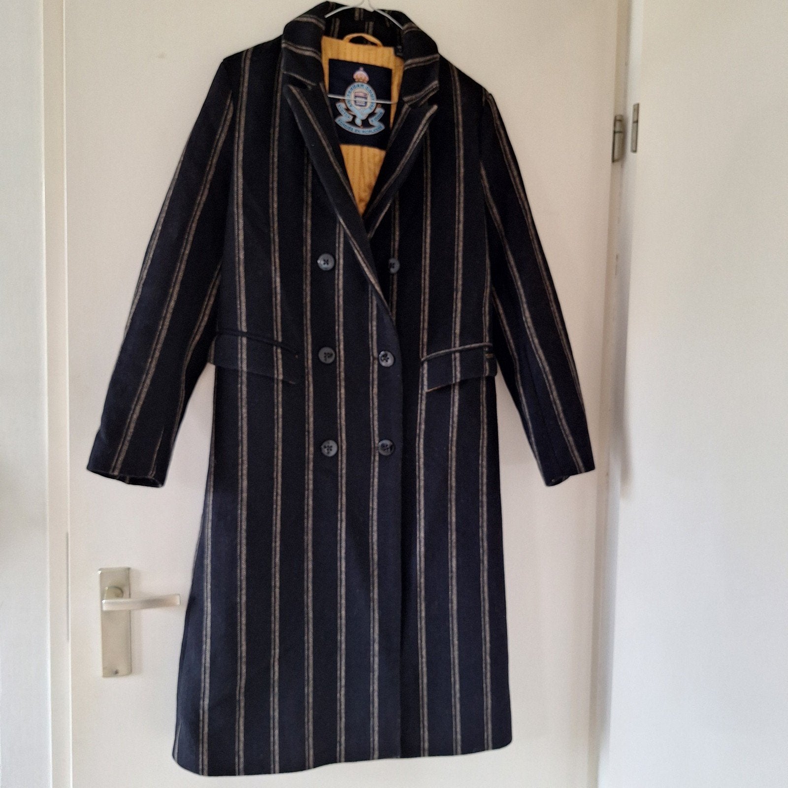 Scotch & Soda mantel / jas (50% wol) Maat S, Scotch & Soda, Ophalen of Verzenden, Zwart