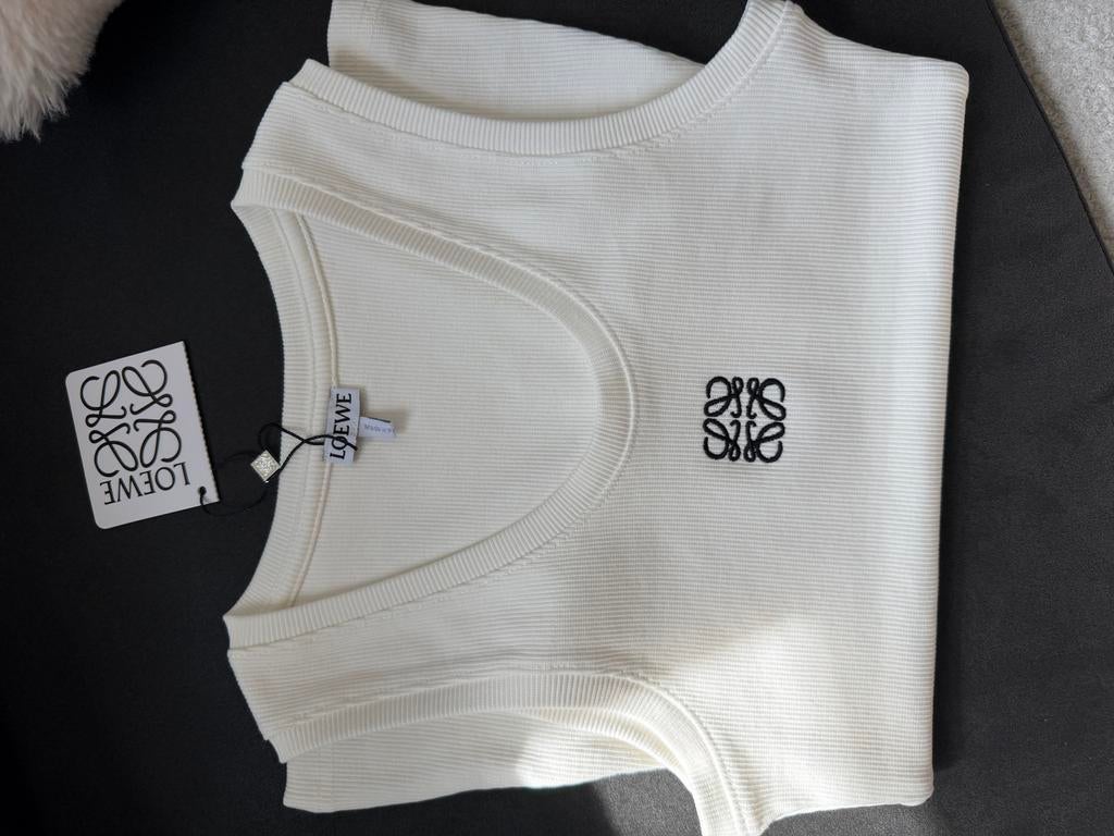 Loewe tanktop, Kleding | Dames, Wit, Nieuw, Ophalen of Verzenden, Maat 36 (S)