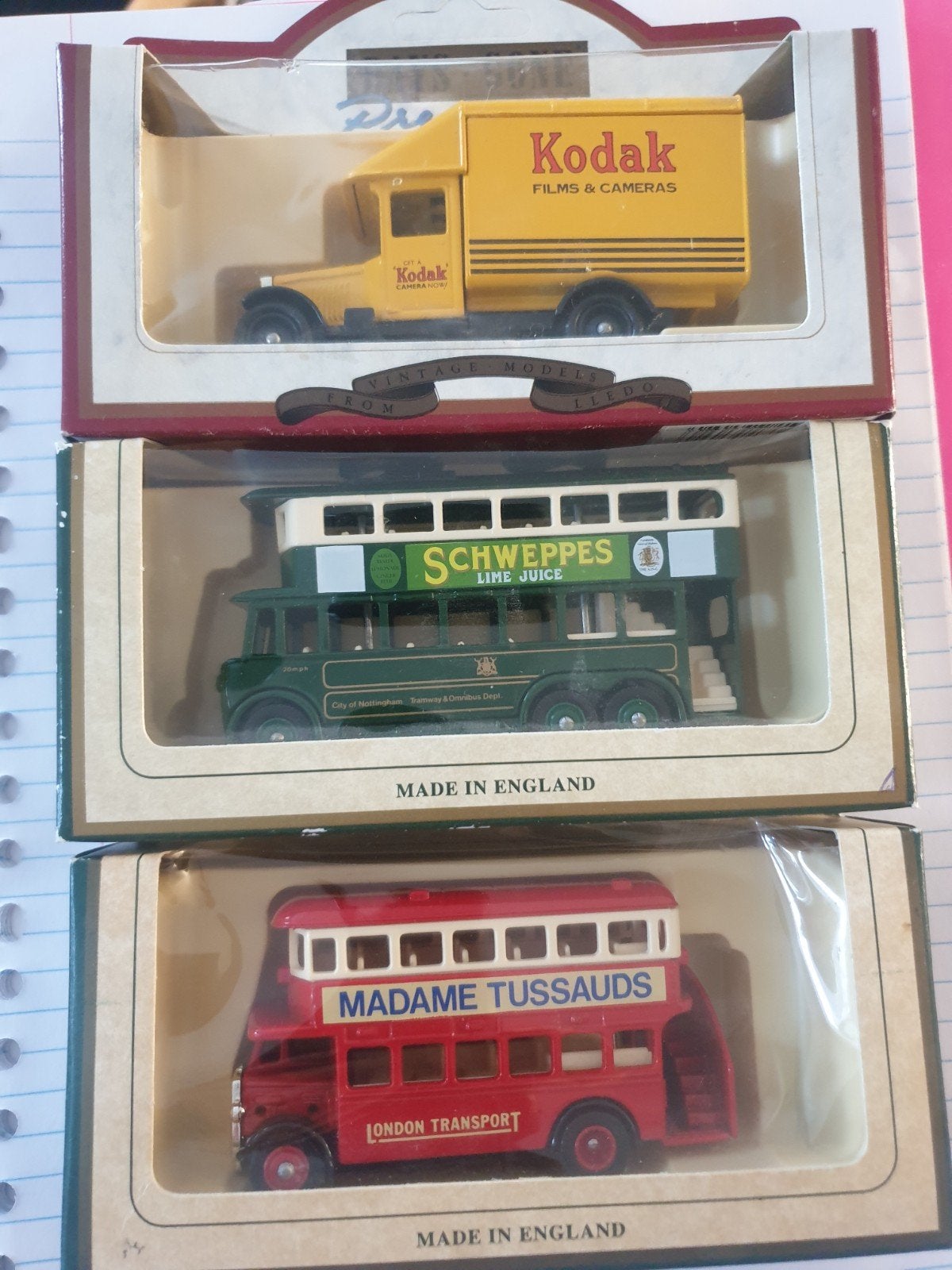Vintage Days Gone Modelauto Set - 3 Stuks, Hobby en Vrije tijd, Ophalen of Verzenden