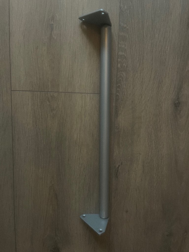 PAX roede aluminium kleur 50 cm, Ophalen, Overige materialen, Gebruikt, 50 tot 100 cm