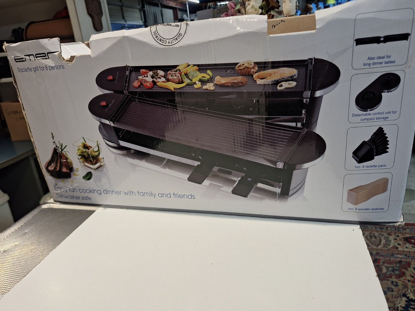 Verschillende bak / grill apparaten, Ophalen, Gebruikt, 4 t/m 7 personen