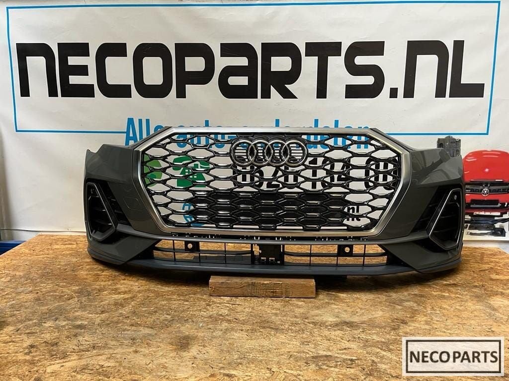 BUMPER AUDI Q3 83A F3 S LINE SLINE VOORBUMPER GRILL, Gebruikt, -, Achter, -