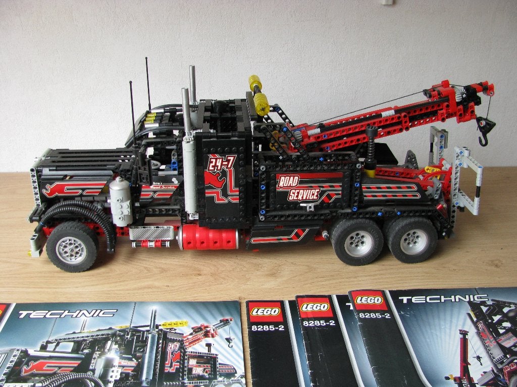Lego Technic - 8285 - Sleepwagen (Silver Edition), Kinderen en Baby's, Speelgoed | Duplo en Lego, Ophalen, Lego, Compleet, Zo goed als nieuw