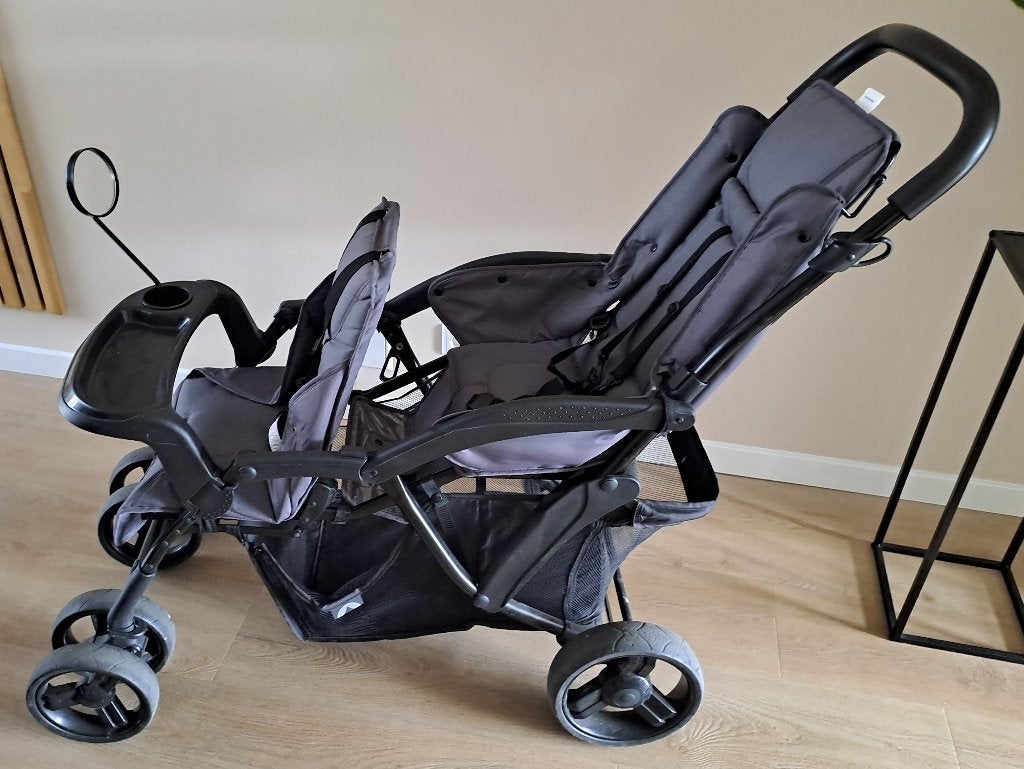 Duo kinderwagen met reiswieg, Gebruikt, Ophalen, Overige merken, Duowagen