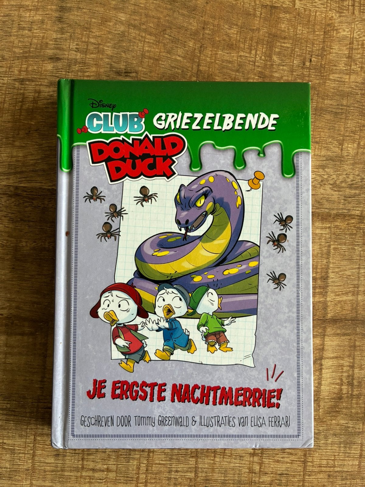 Disney Club Griezelbende Je Ergste Nachtmerrie! Donald Duck, Boeken, Ophalen of Verzenden, Zo goed als nieuw, Fictie algemeen