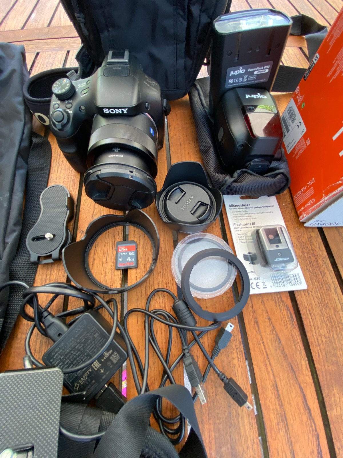 Sony Cyber-shot DSC-HX400V Bridgecamera, Ophalen of Verzenden, Zo goed als nieuw, WiFi, Sony