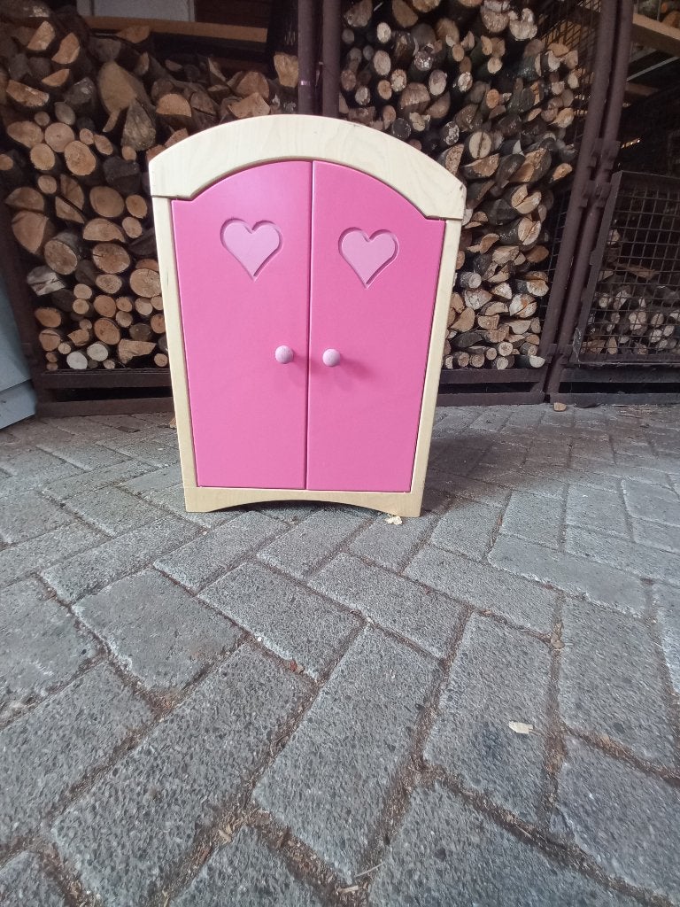 houten poppen kledingkast, Ophalen of Verzenden, Nieuw, Overige typen