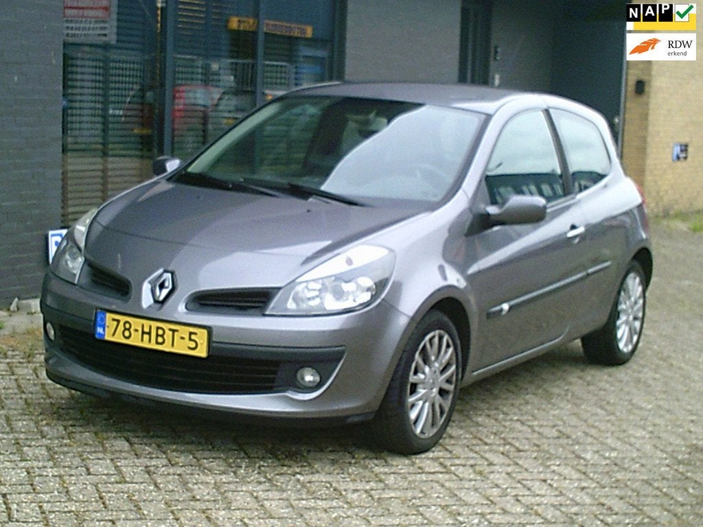 Renault Clio 1.2 TCE Dynamique S Airco Navi LM-V Cruise Lede, Auto's, Renault, Voorwielaandrijving, Gebruikt, Zwart, 4 cilinders