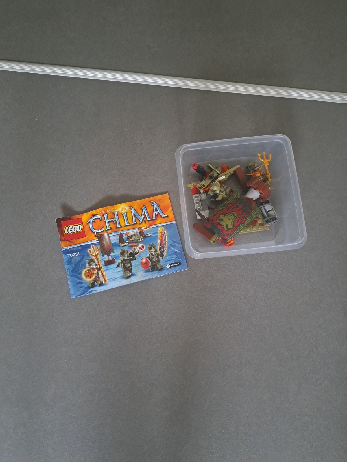 Lego Legends of Chima 70231 - Complete set met instructies, Gebruikt, Overige thema's, Lego, Compleet