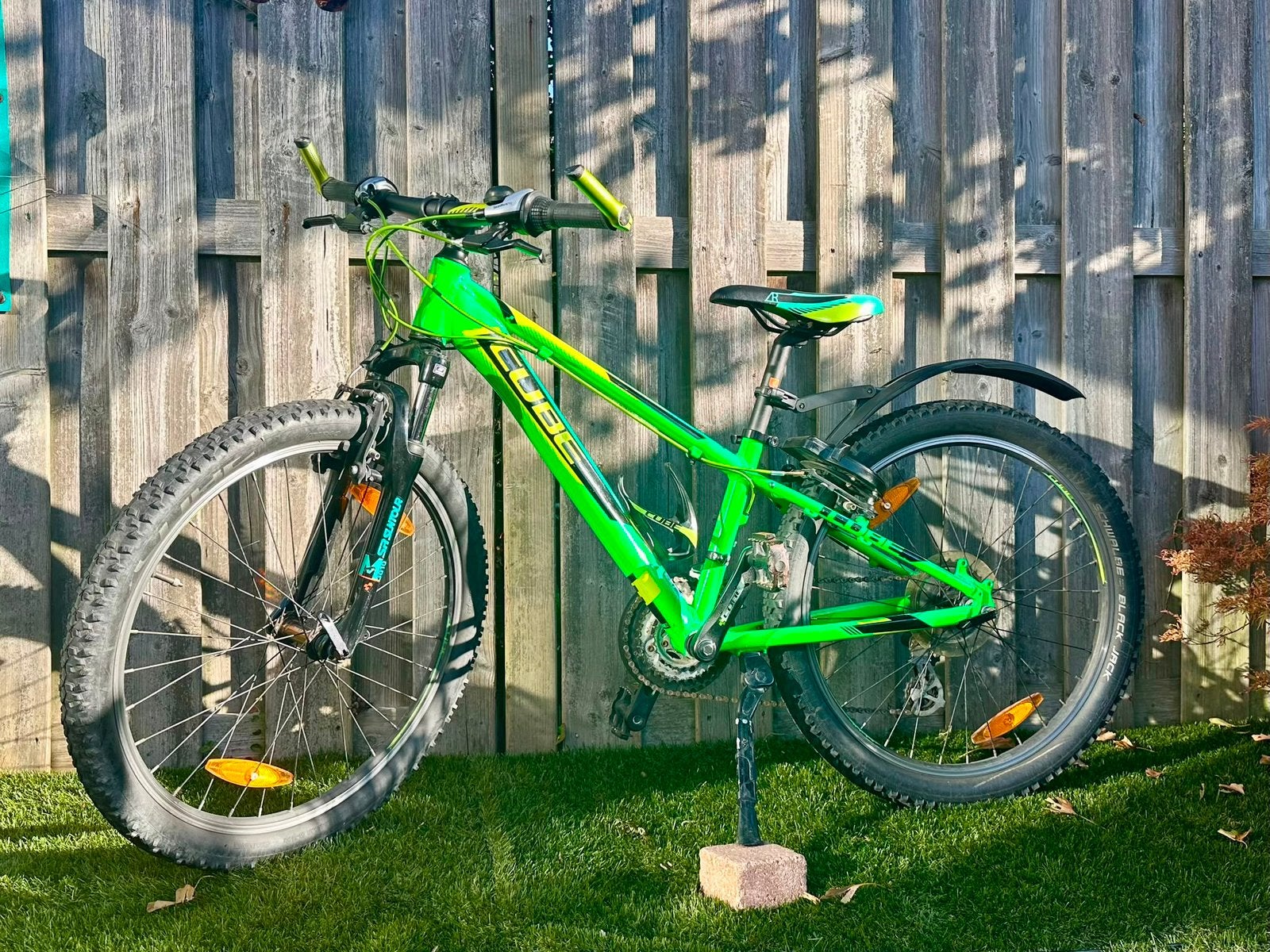 CUBE 24 inch Race Series kinderfiets, Ophalen, Velgrem, Versnellingen, Gebruikt