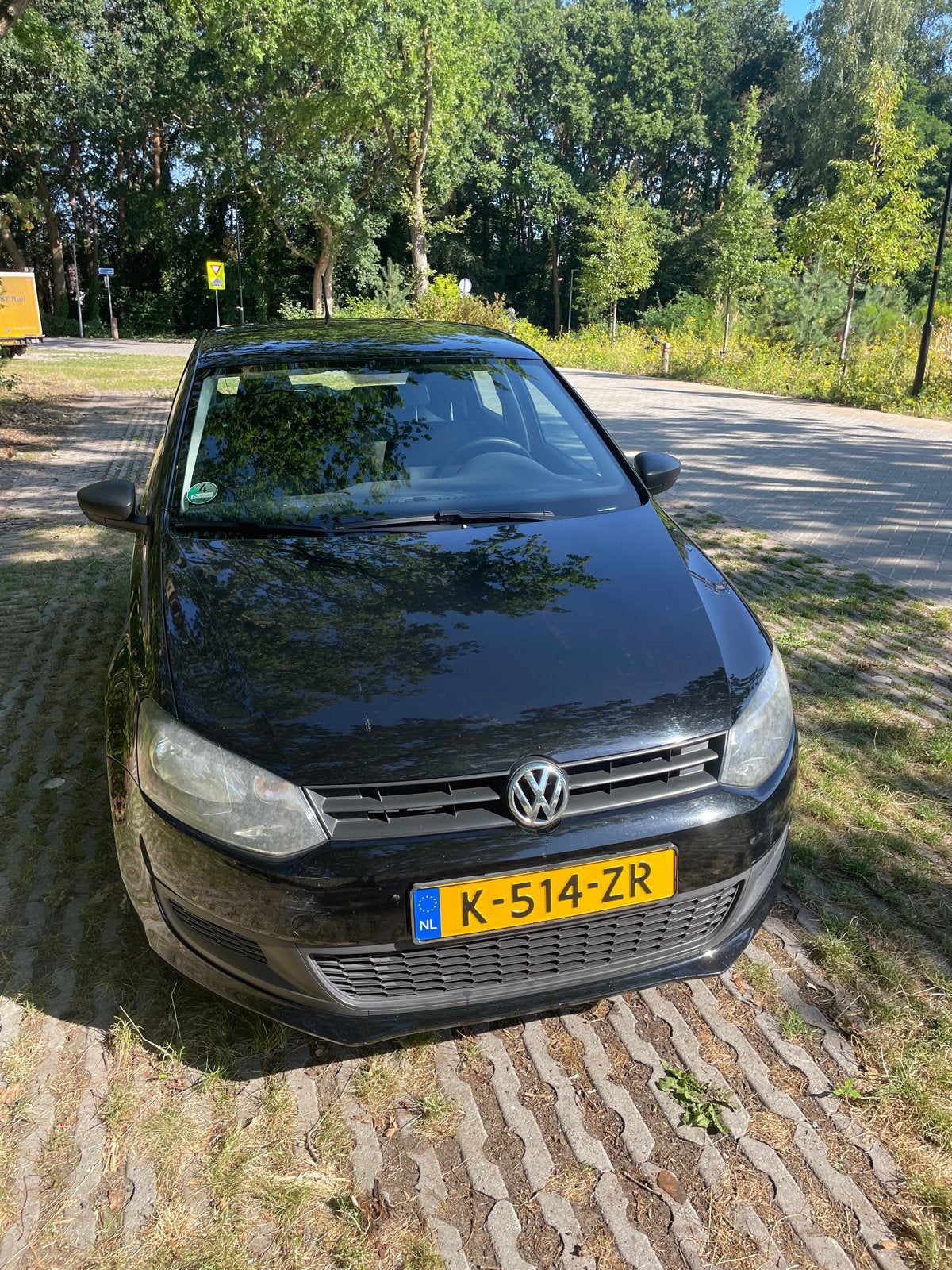 Volkswagen Polo 1.2 6V 44KW 5D /  2011 Zwart, Auto's, Voorwielaandrijving, 967 kg, 40 €/maand, 1198 cc