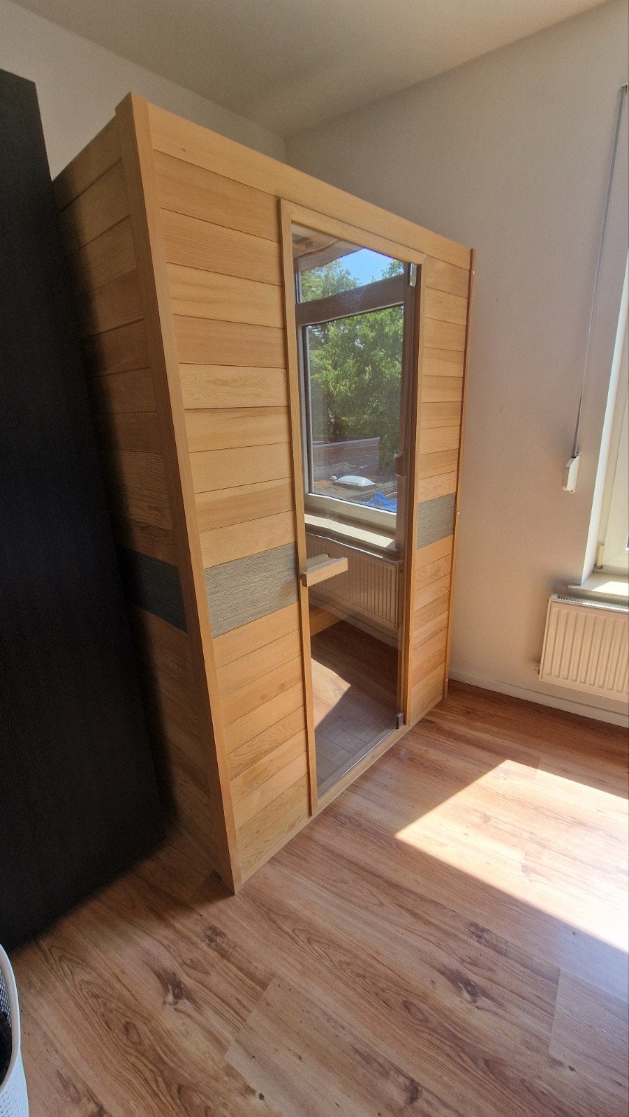 Fonteyn Infrarood Sauna - Compact en Krachtig (2200W), Ophalen, Zo goed als nieuw, Infrarood, Complete sauna