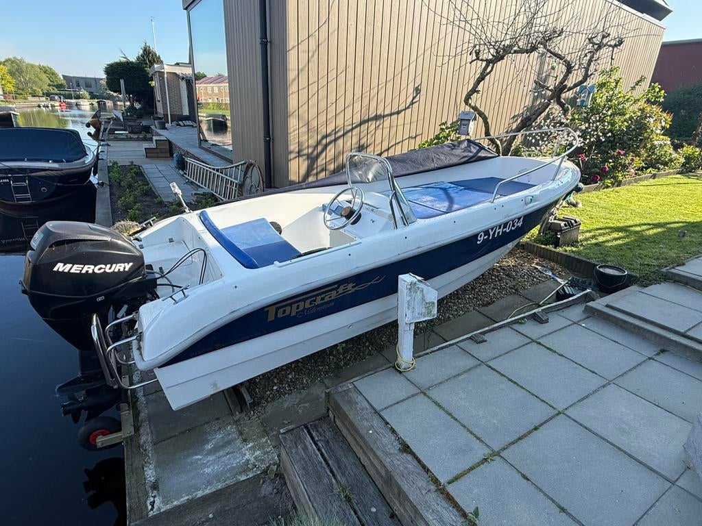 Topcraft 4.30, Ophalen of Verzenden, Zo goed als nieuw, Minder dan 70 pk, 3 tot 6 meter
