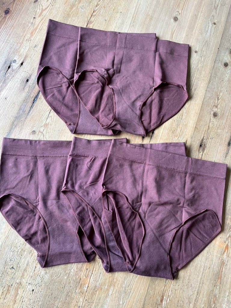 Pakket nieuwe HEMA hoge tailleslips naadloos maat S., Kleding | Dames, Ondergoed en Lingerie, Hema, Ophalen of Verzenden, Bruin