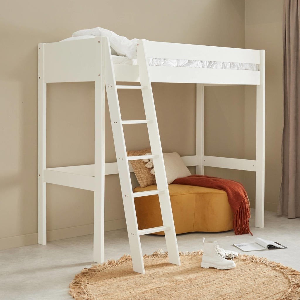 hoogslaper NOUS kids Robin 90 x 200 cm, Kinderen en Baby's, Ophalen, Zo goed als nieuw, Hoogslaper