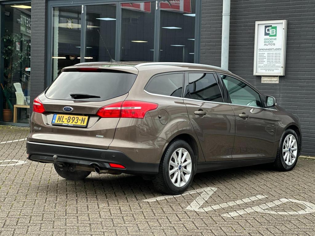 Ford Focus Wagon 1.5 Titanium Edition/2E EIG/NAVI/AIRCO/AUTO, Auto's, Ford, 4 cilinders, 690 kg, 1500 kg, 66 €/maand