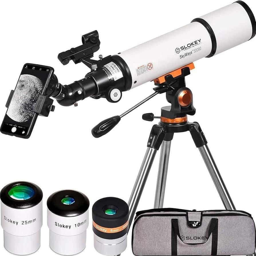 Slokey SkyWays 50080 lenstelescoop. Nieuw in doos, Audio, Tv en Foto, Optische apparatuur | Telescopen, Ophalen of Verzenden