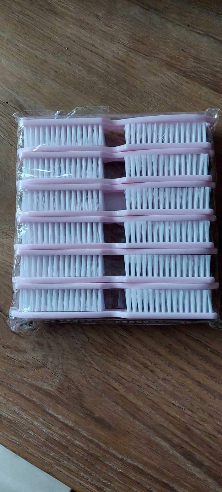 12 nagelborstels nagelstyliste Nieuw roze, Nieuw, Ophalen of Verzenden, Toebehoren, Handen en Nagels