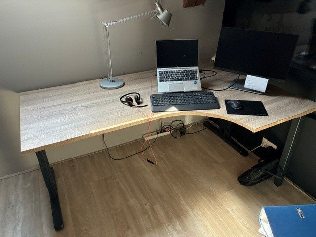 Bureautafel, Huis en Inrichting, Bureaus, Ophalen, Hoekbureau, Zo goed als nieuw, Overige merken