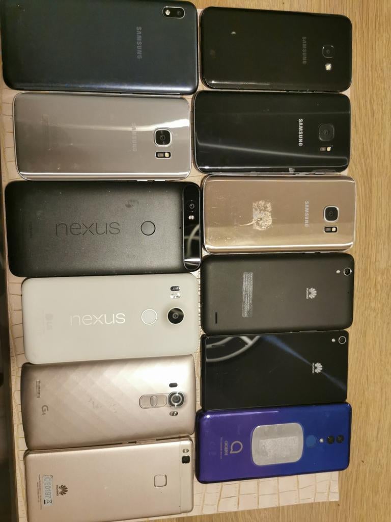 10 Telefoons - Onbeschadigd en Volledig Werkend, Ophalen of Verzenden, Gebruikt, Zonder abonnement, Zonder simlock