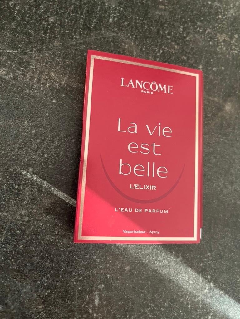 parfum sample nieuw La Vie est Belle Elixir, Verzenden, Nieuw