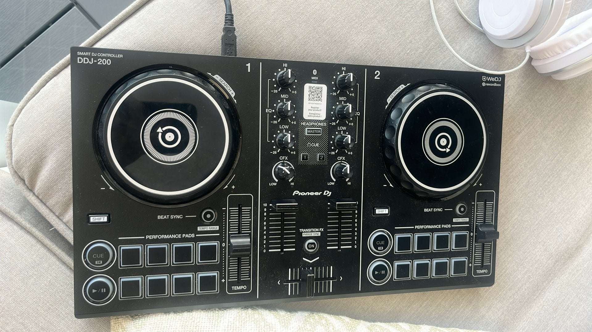 DJ set ddj 200, Muziek en Instrumenten, Ophalen of Verzenden, Zo goed als nieuw, Pioneer