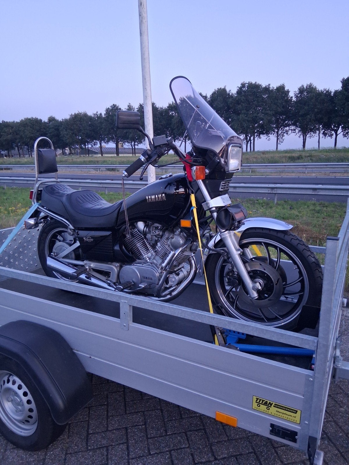 yamaha  xv920 10L virago. ZELDZAAM., Motoren