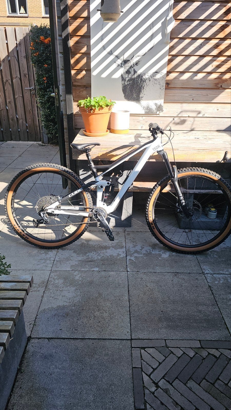 Foto 9 van Cube Stereo 150 C:62 RACE 29 2022 Flashwhite 'n' Carbon