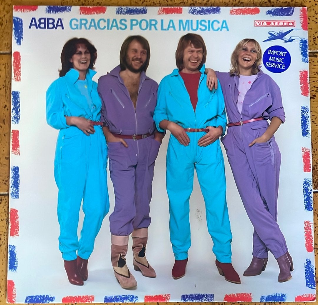 ABBA - Gracias por la musica LP, Cd's en Dvd's, Vinyl | Pop, Ophalen of Verzenden, Zo goed als nieuw, LP