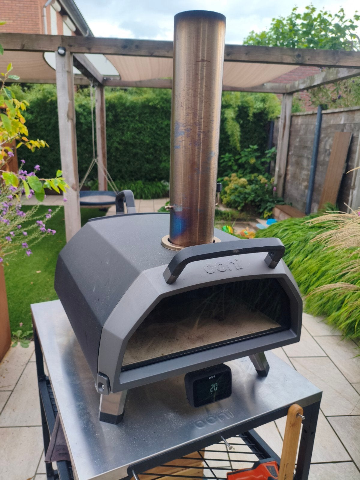 Ooni Karu 2 PRO pizzaoven MET gasmodule en thermometer, Ophalen of Verzenden, Gebruikt, Ooni