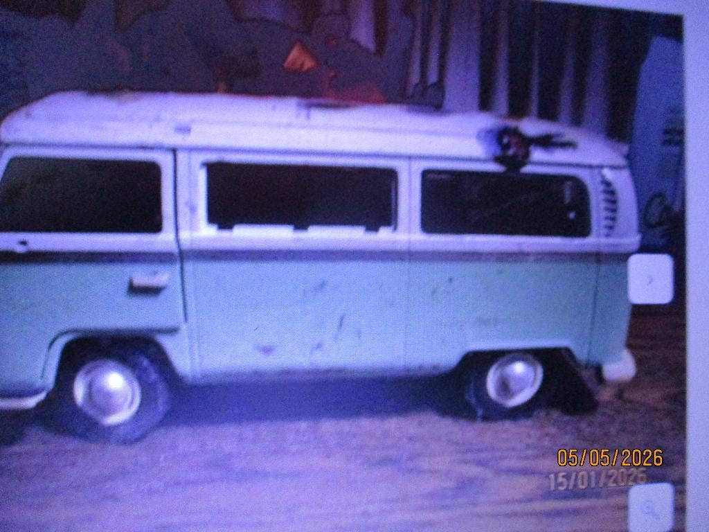 DICKIE TOYS VW SURFER VAN 30 BIJ 13 CM HOOG, Ophalen of Verzenden, Gebruikt, Auto