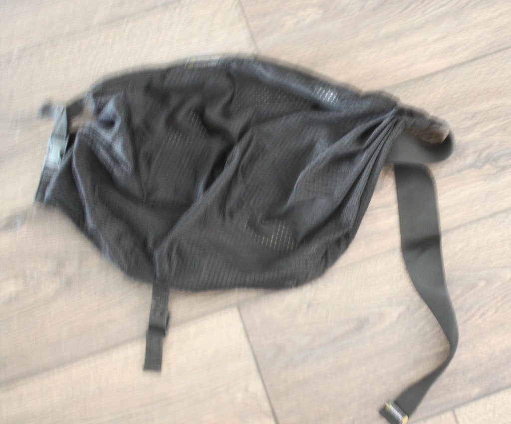zwarte draagzak-doek 3,5-15 kilo, Ophalen of Verzenden, Gebruikt, Zwart, Overige typen
