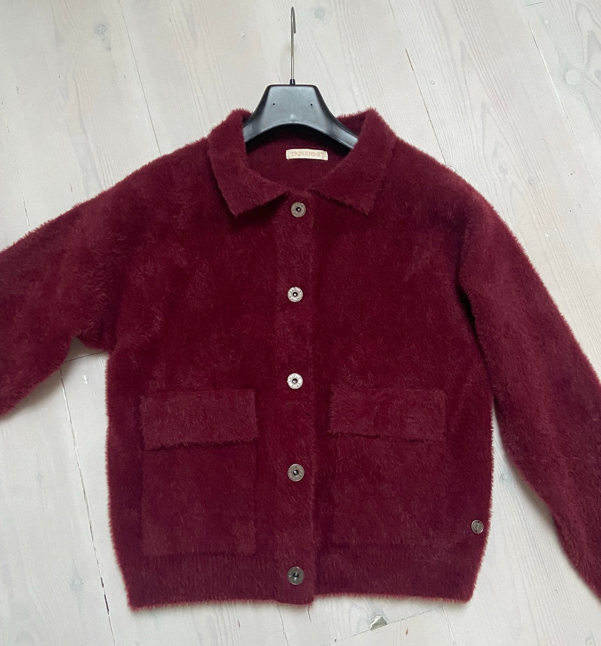 Nieuw burgundy vest Triple Nine, Kleding | Dames, Ophalen of Verzenden, Nieuw, Maat 38/40 (M), Overige kleuren