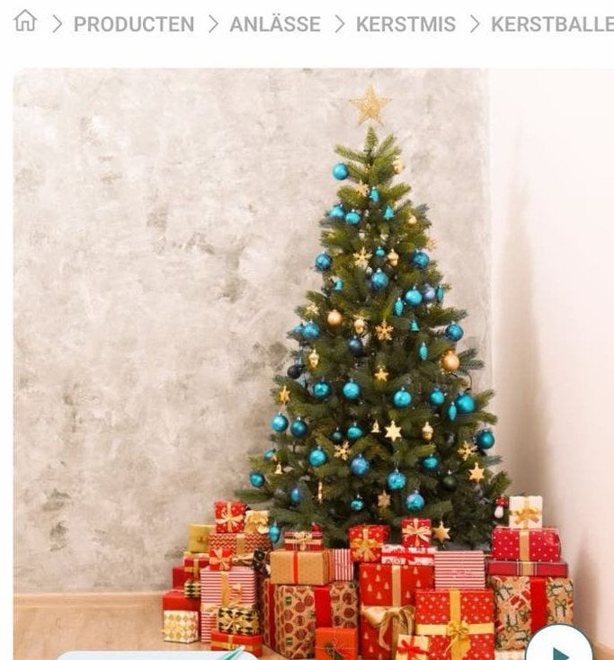 kerstballen - set van 72 - plastic - onbreekbaar - hartjes -, Diversen, Ophalen of Verzenden, Nieuw