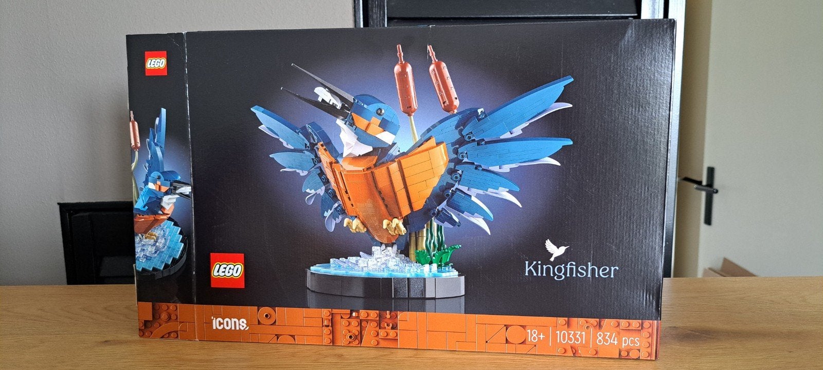 LEGO Icons IJsvogel (10331) - Zo goed als nieuw, Ophalen of Verzenden, Zo goed als nieuw, Overige merken