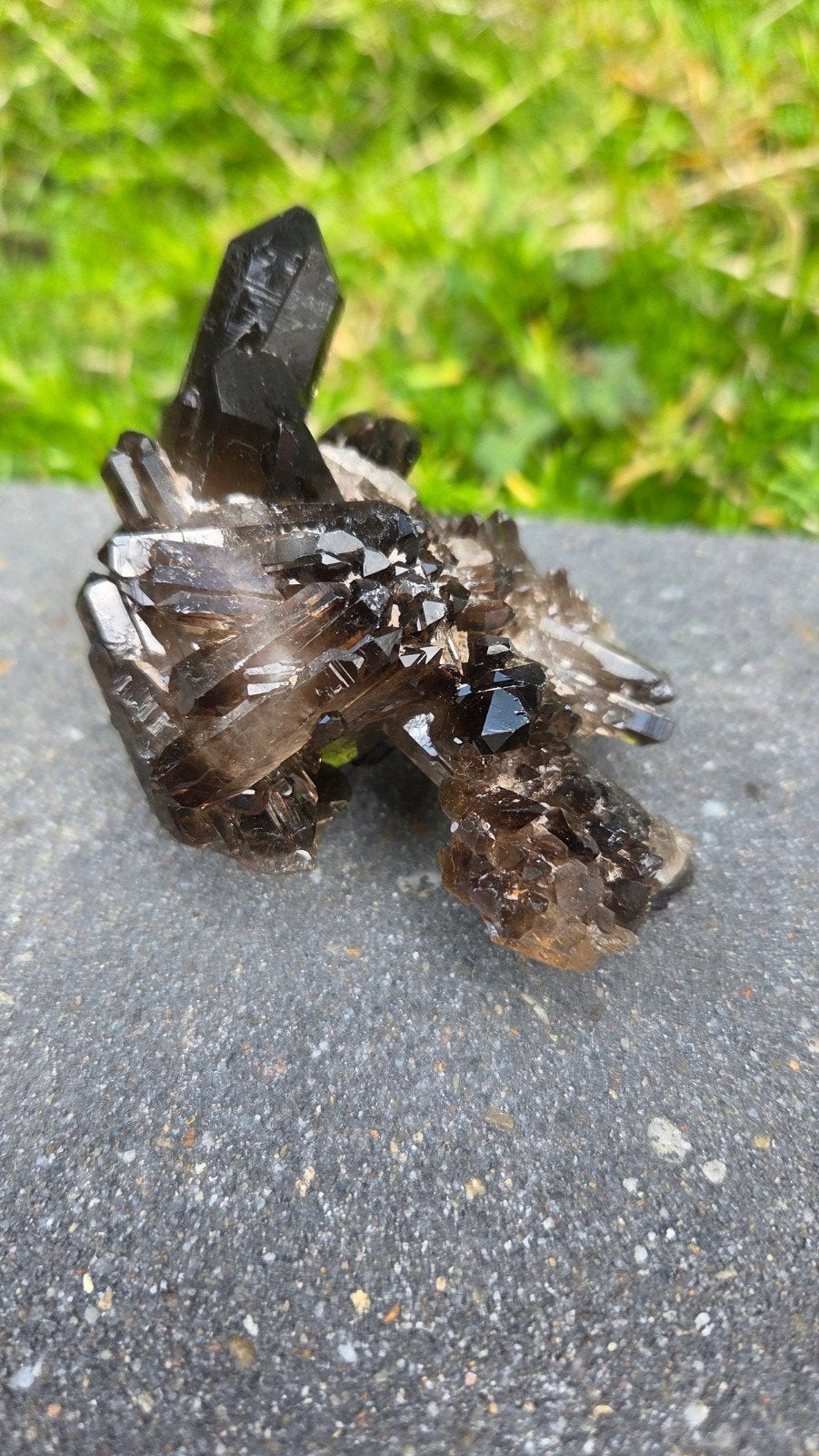 unieke rookkwarts cluster, Verzamelen, Ophalen of Verzenden