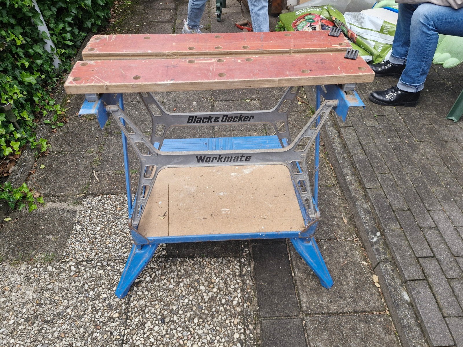 Black&Decker Workmate werkbank - inklapbaar met bankschroef, Ophalen, Gebruikt, Minder dan 70 cm, Bankschroef
