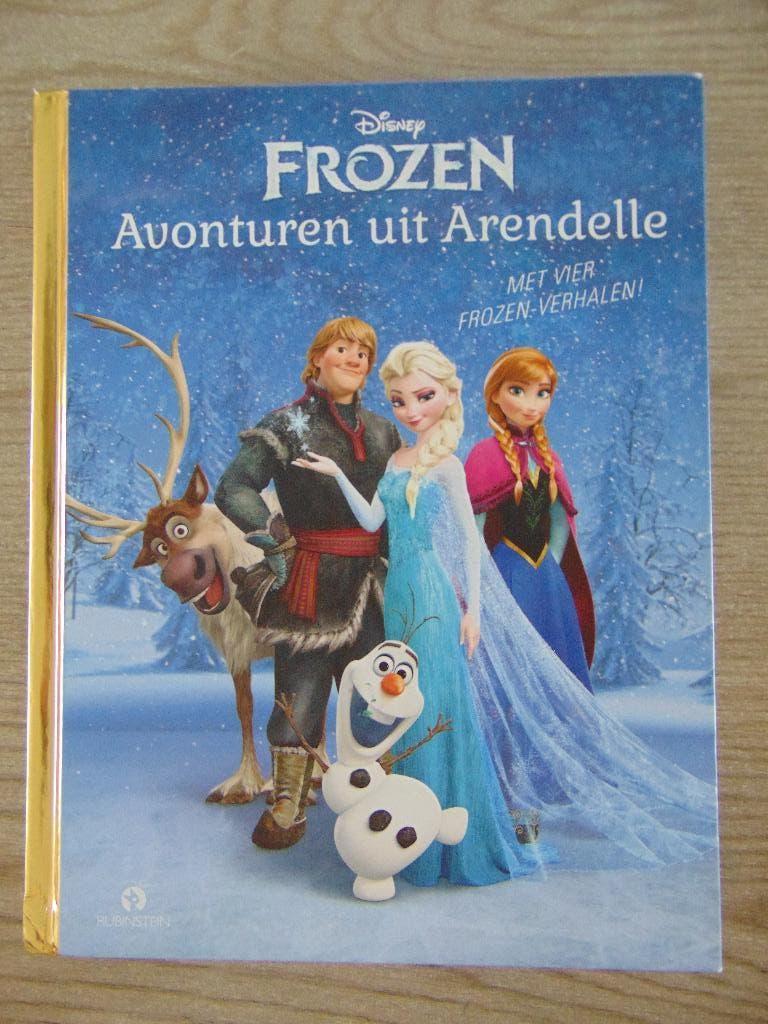 Disney Frozen dik gouden boek 4 in 1 Avonturen uit Arendelle, Ophalen of Verzenden, Zo goed als nieuw, Rubinstein, Fictie algemeen