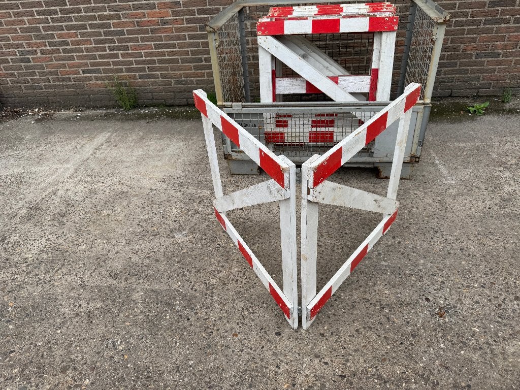 Verkeershek afzethek klaphek schrikhek, Ophalen, Gebruikt