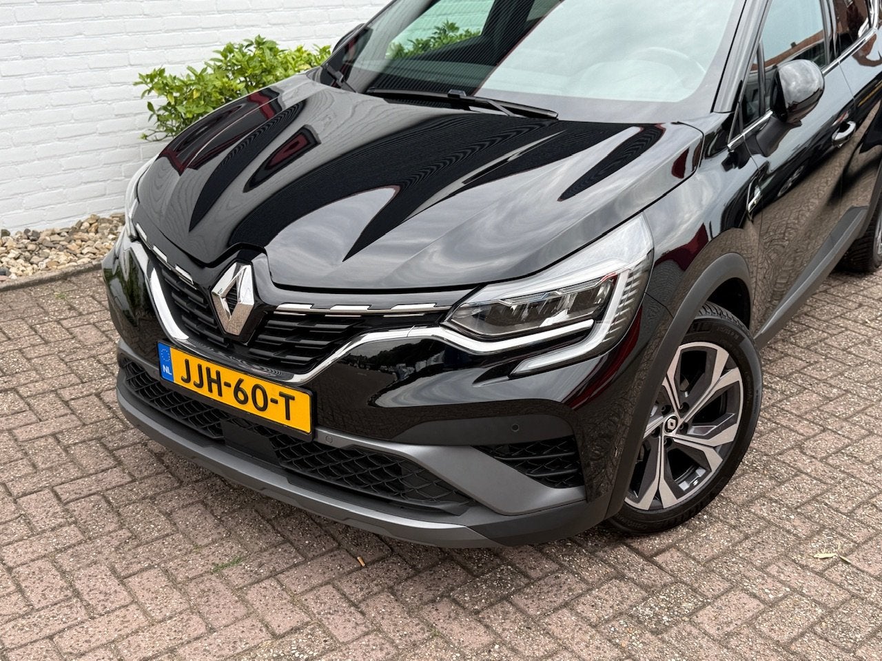 RENAULT Captur TCe 140pk Mild Hybrid R.S. Line/ Stoel + stuu, Auto's, Dealer onderhouden, Gebruikt, 4 cilinders, Leder en Stof